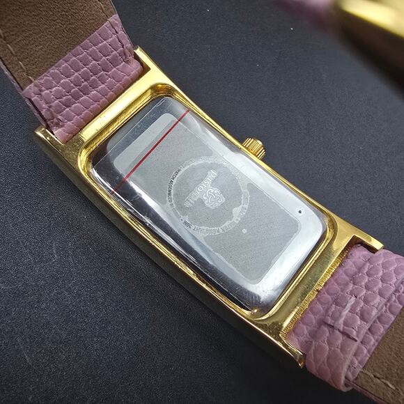 Women's Pastorelli by Invicta Watch Pink Gold Tone Rectangle In Box - Picture 6 of 9